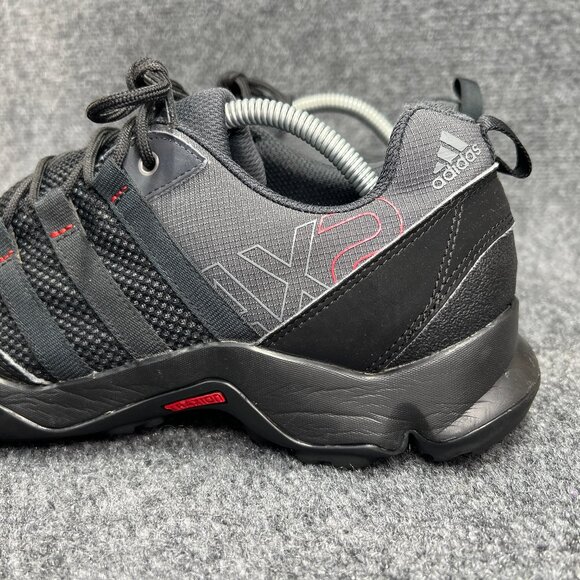 Adidas AX2 Hiking Shoes Men's 10 Black Traxion Athletic Trail Running Sneakers - Picture 5 of 13